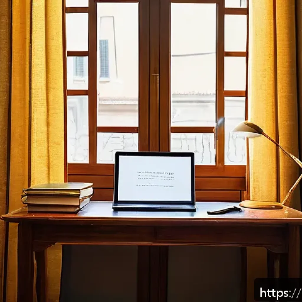 HSK 레벨별 학습 전략 - A cozy, modern study room setting with a young Italian adult focused on learning Chinese vocabulary....